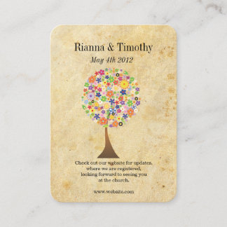 Carte De Visite Tree of Life