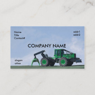 Carte De Visite treuil de ciel bleu