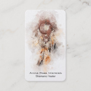 Carte De Visite *~* Tribal - Shamanic, un catcher de rêves sacrés