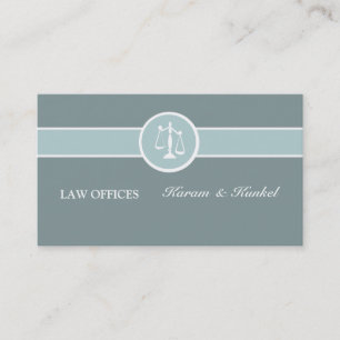 Carte De Visite Tribunal de la justice Procureur de la Cour pénal