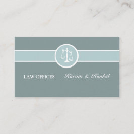 Carte De Visite Tribunal de la justice Procureur de la Cour pénale
