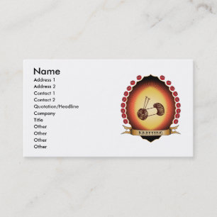 Carte De Visite Tricot Mandorla