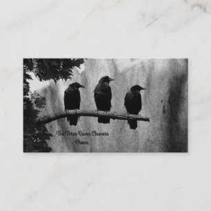 Carte De Visite Trois ravens