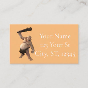 Carte De Visite Troll moche Thunder_Cove