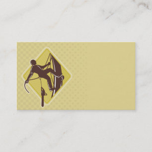 Carte De Visite tronçonneuse d'agronome de chirurgien d'arbre