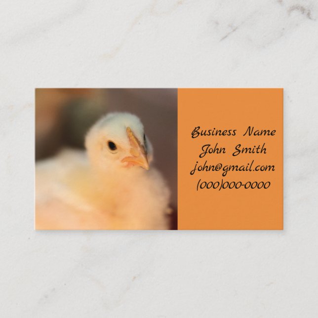 Carte De Visite Trop mignon (Devant)