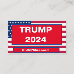 CARTE DE VISITE TRUMP 2024