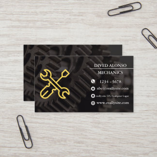 Carte De Visite Trusted Mechanical Services for All Vehicles