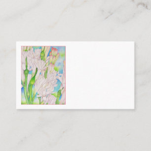 Carte De Visite Tuberose