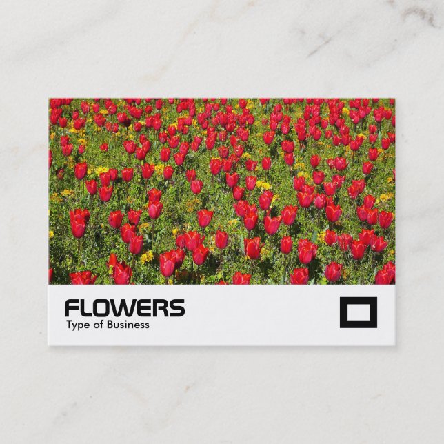 Carte De Visite Tulipes 02 (Devant)