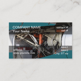 Carte De Visite turbomachine ou turbopropulseur