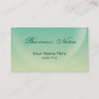 Carte De Visite turquoise lune ~ bc