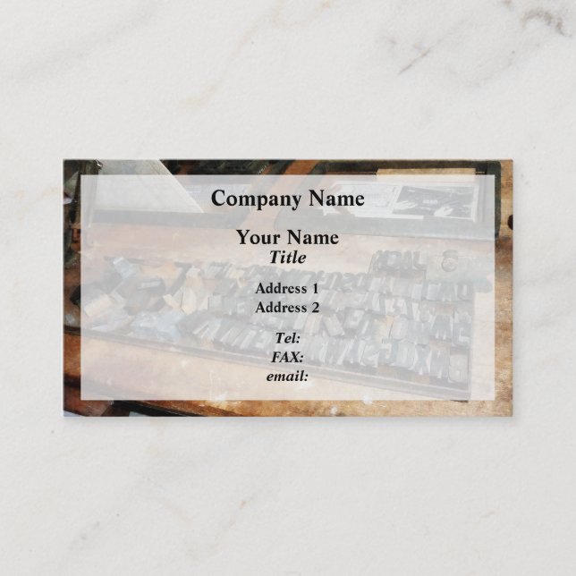 Carte De Visite Type mobile (Devant)