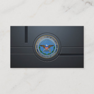 Carte De Visite U.S. Emblème (DOD) de Département de la Défense
