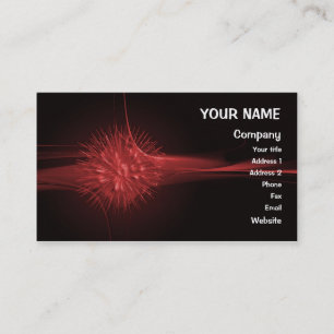 Carte De Visite Un abstrait pour vous à customiser