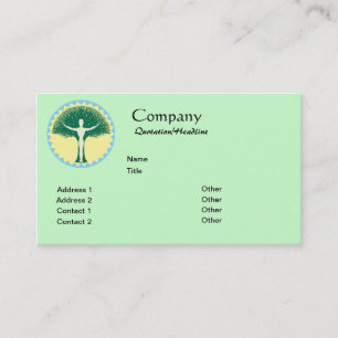 Carte De Visite Un avec la conception