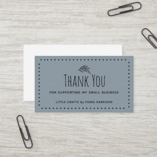 Carte De Visite Un Merci Terre Pour Aider Ma Petite Entreprise