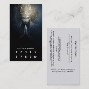 Carte De Visite Un moment de grâce Art de méditation