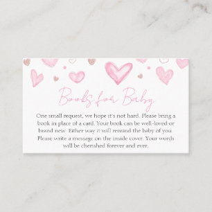 Carte De Visite Un petit amour est sur le chemin Livres pour bébé