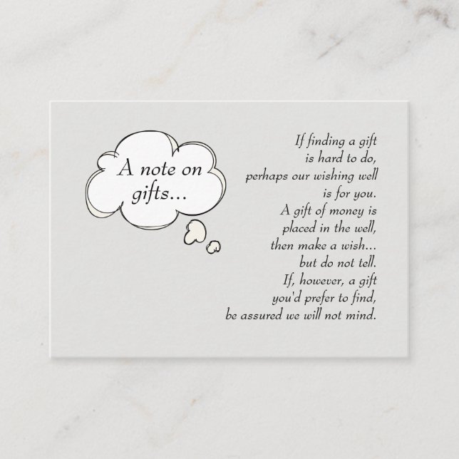 Carte De Visite Une Note De Nous Insérer (Devant)