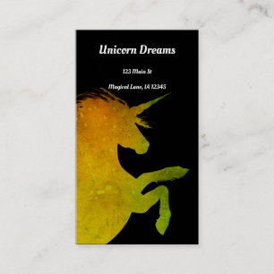 Carte De Visite Unicorne