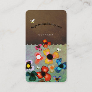 Carte de visite unique