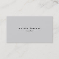 Unique moderne gris clair minimaliste Plain simple