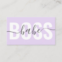 Unique pastel violet patron babe script cheveux ch