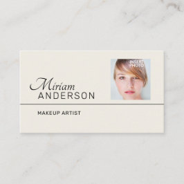 CARTE DE VISITE UNISEX (PHOTO) -