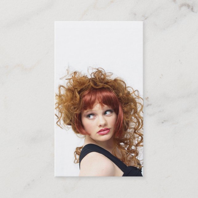 Carte De Visite Updo inspiré (Devant)