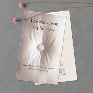 Carte de visite Upholsterer