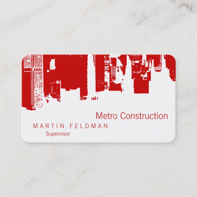 Carte De Visite Uptown Remodel (Devant)