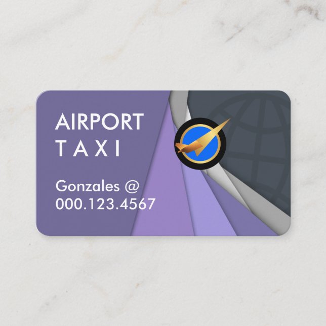 Carte De Visite Upwards Sky Movement Global Destination (Devant)