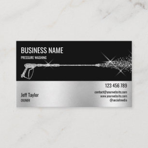 Carte De Visite Usine de lavage à pression professionnelle