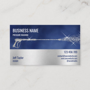 Carte De Visite Usine de lavage à pression professionnelle