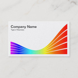 Carte De Visite Vague à ruban - Spectrum