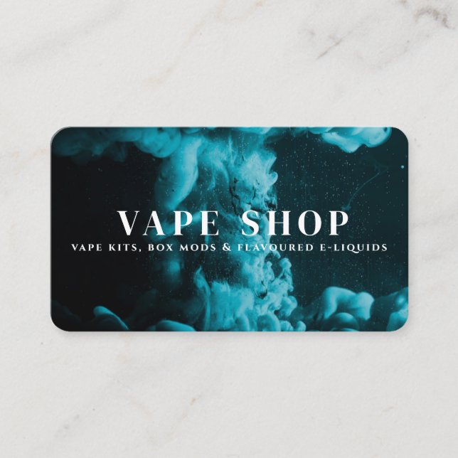 Carte de visite Vape Shop (Devant)