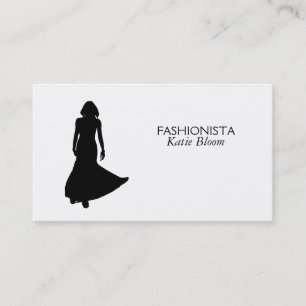 Carte De Visite Variation de mannequin de podium