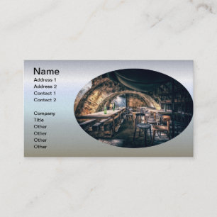 Carte De Visite Vaulted Wine Celler Bar