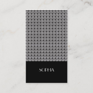 Carte De Visite Vector Elegant Patterned Professional