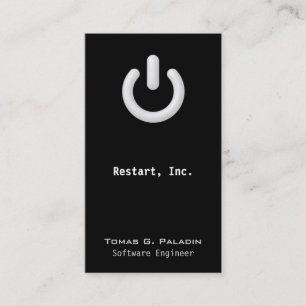 Carte De Visite Veille (bouton Activé/Désactivé)