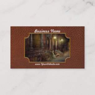 Carte De Visite Vélo - NY - Greenwich Village - Dans le village