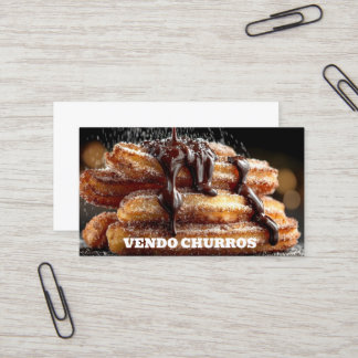 Carte De Visite Vendo churros