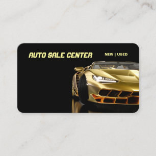 Carte De Visite Vente de voitures neuves et d'occasion - Ventes au