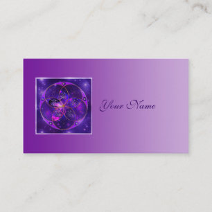 Carte De Visite Vénus Fleur de l'amour finART Universe