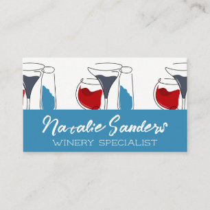 Carte De Visite Ver à vin   Illustrations