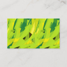 Carte de visite : Verdure