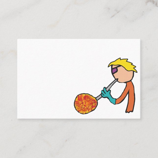 Carte De Visite Verre (Devant)