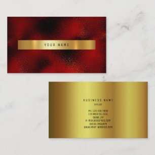 Carte De Visite Verre Rouge Bourgogne Vin Or Vip Ombre Parties sci