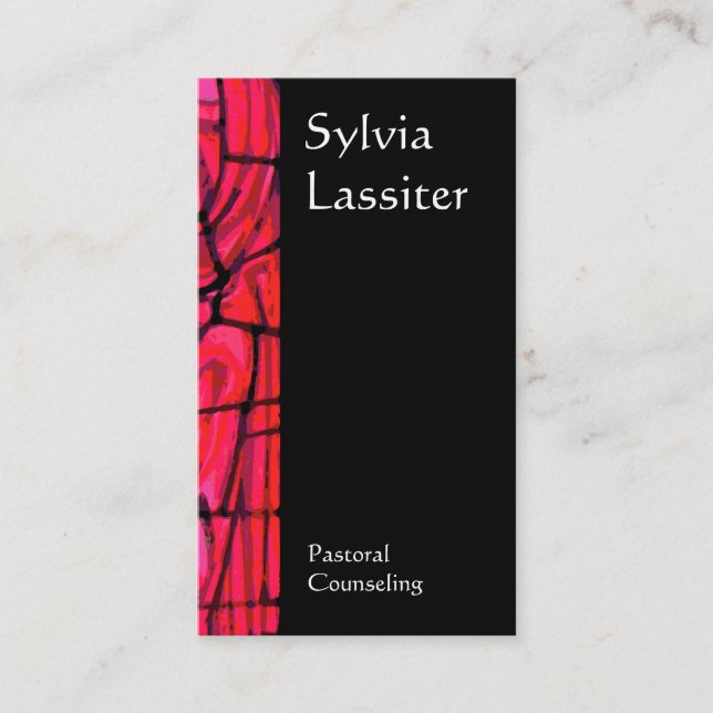 Carte De Visite Verre tendu (Devant)